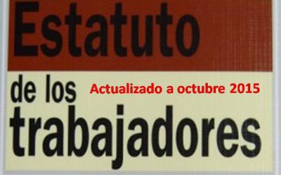 Entrada en vigor del nuevo Estatuto de los Trabajadores