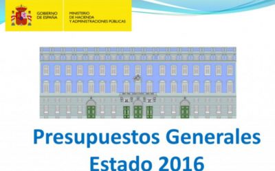 Novedades tributarias introducidas por la Ley de Presupuestos Generales del Estado de 2016