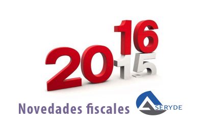Novedades fiscales para este 2016