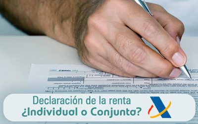 Declaración IRPF 2015: ¿individual o conjunta?