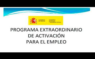 Se prorroga el Programa de Activación para el Empleo (PAE)