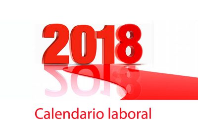Calendario de festivos en  la Región de Murcia para 2018