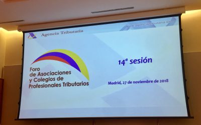Reunión del Foro de Asociaciones y Colegios de Profesionales Tributarios