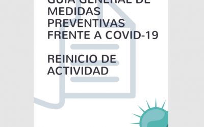 Guía de medidas preventivas frente al covid-19 en el reinicio de la actividad
